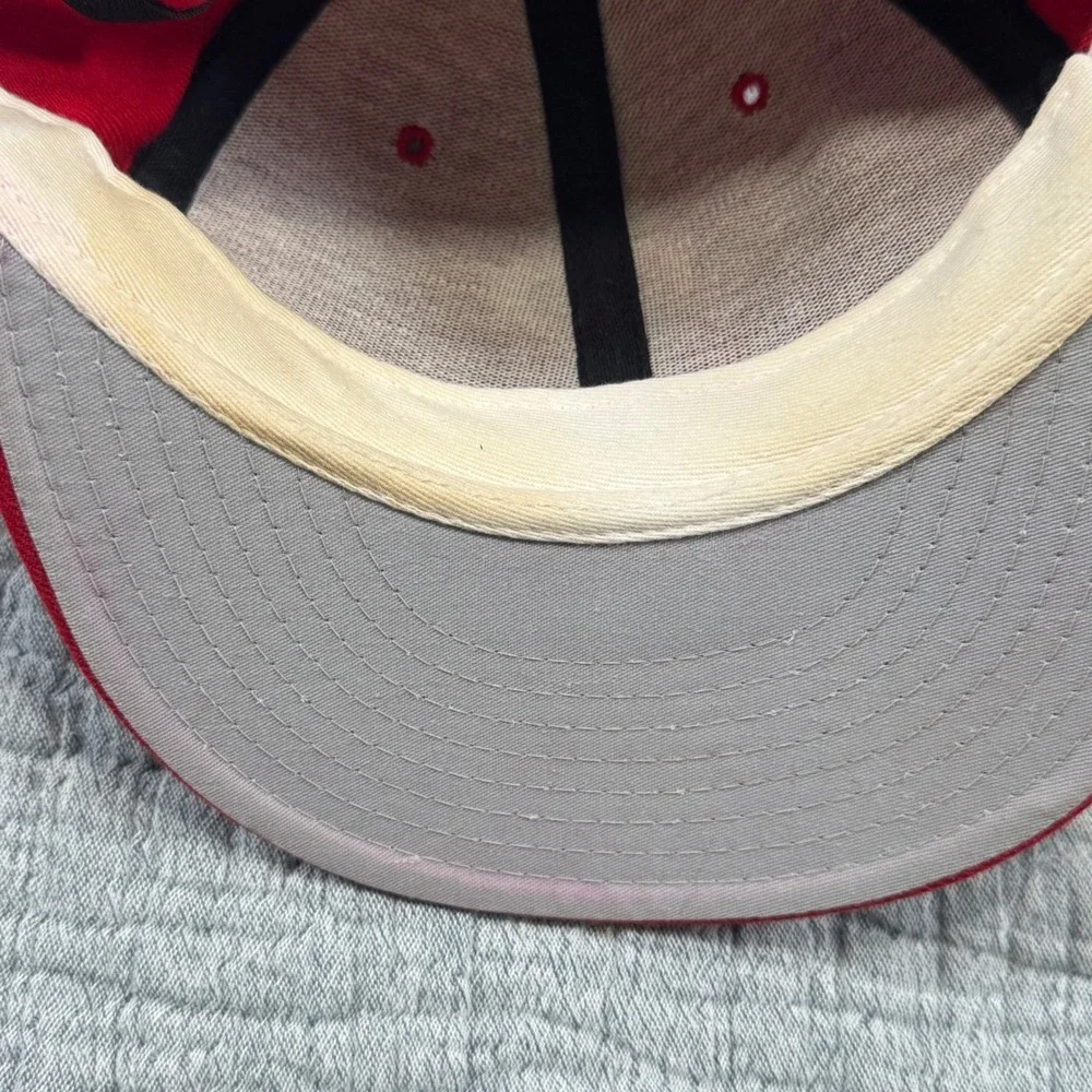 Vintage 90's Philadelphia Phillies 7 1/8 Fitted Hat Diamond Collection‎ New Era